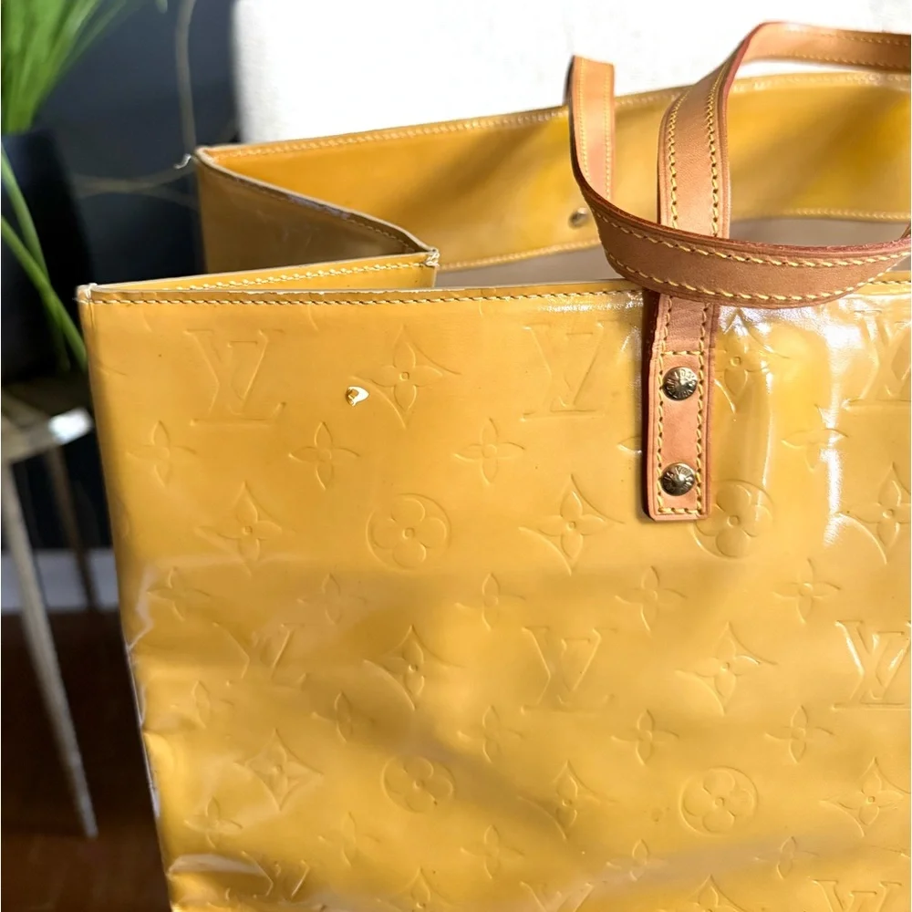 Authentic Louis Vuitton Reade GM Tote bag yellow - Picture 9 of 16